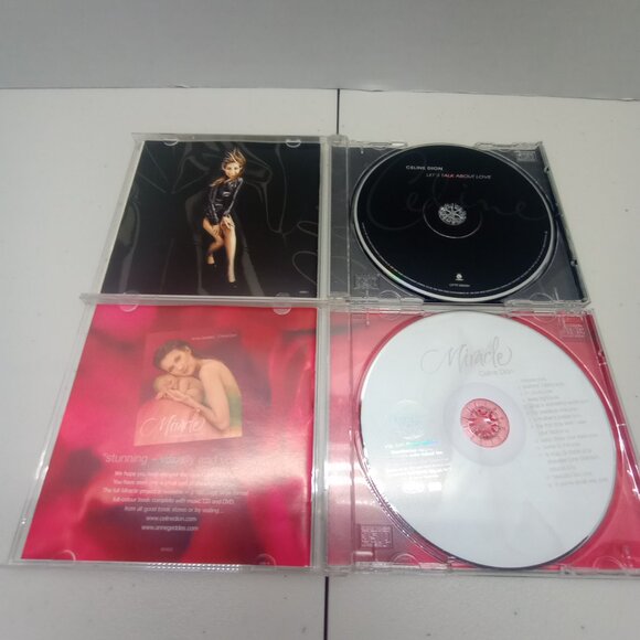 Celine Dion CD Bundle – Miracle & Let’s Talk About Love – EUC Collectibles - Picture 2 of 3